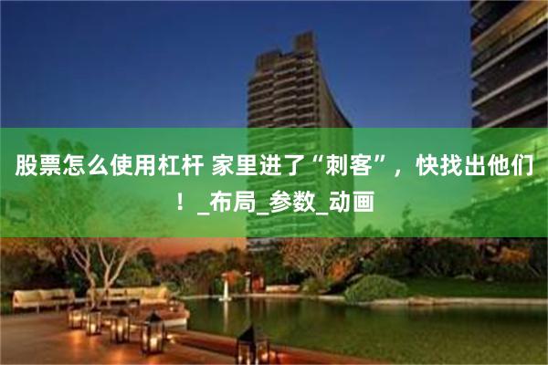 股票怎么使用杠杆 家里进了“刺客”，快找出他们！_布局_参数_动画